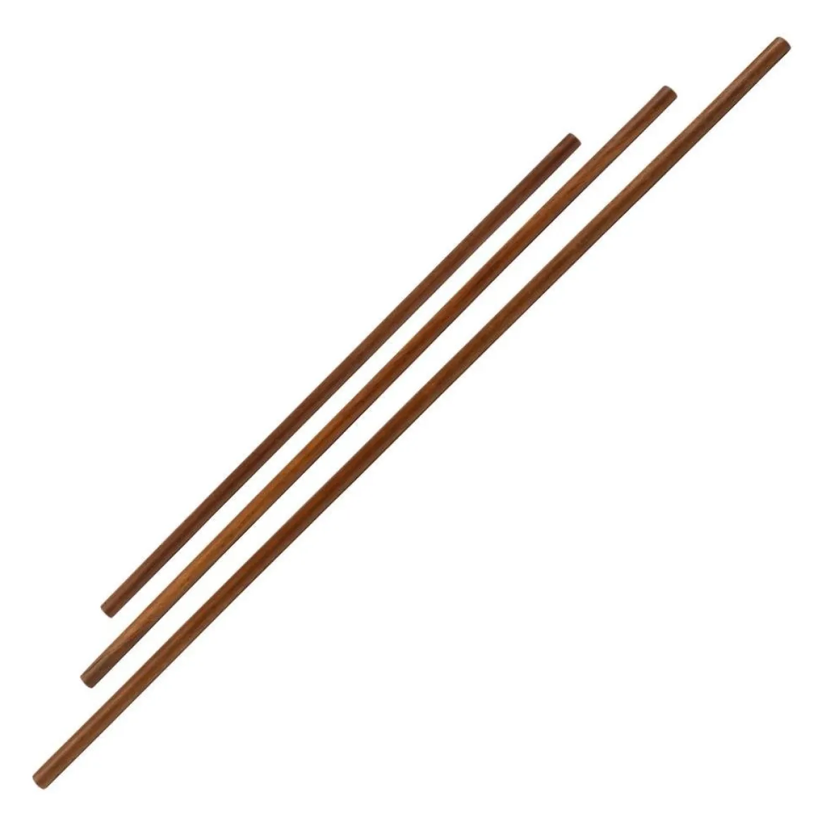 Straight Hardwood Bo Staff