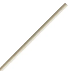 Straight White Wax Bo Staff - Youth