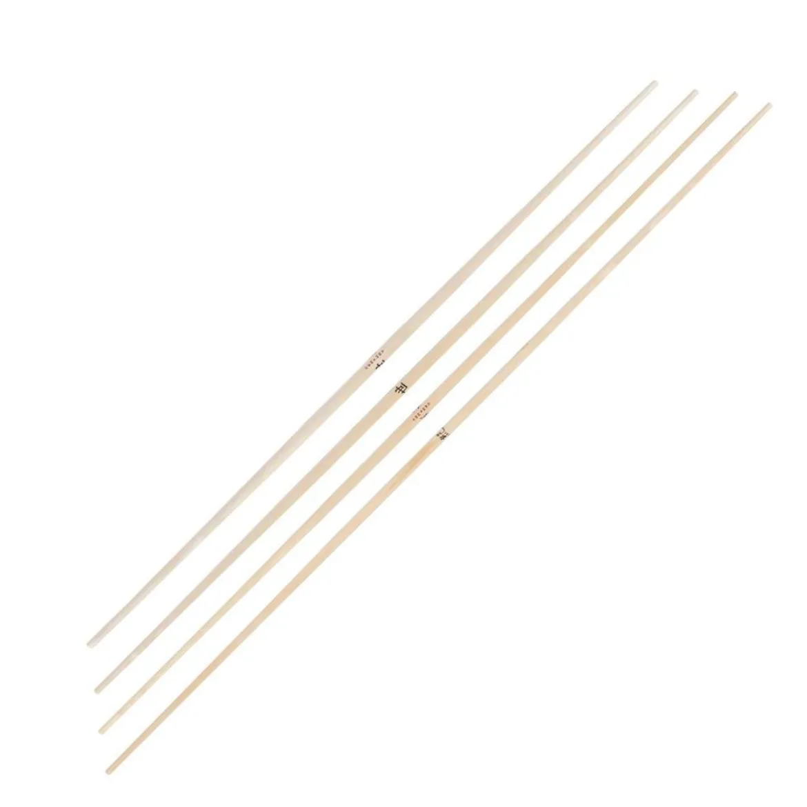 Tapered White Wood Lotus Kanji Bo Staff