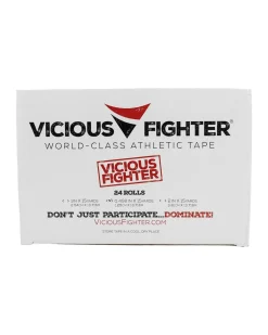 Vicious Fighter .492" Athletic Tape - 24 Rolls